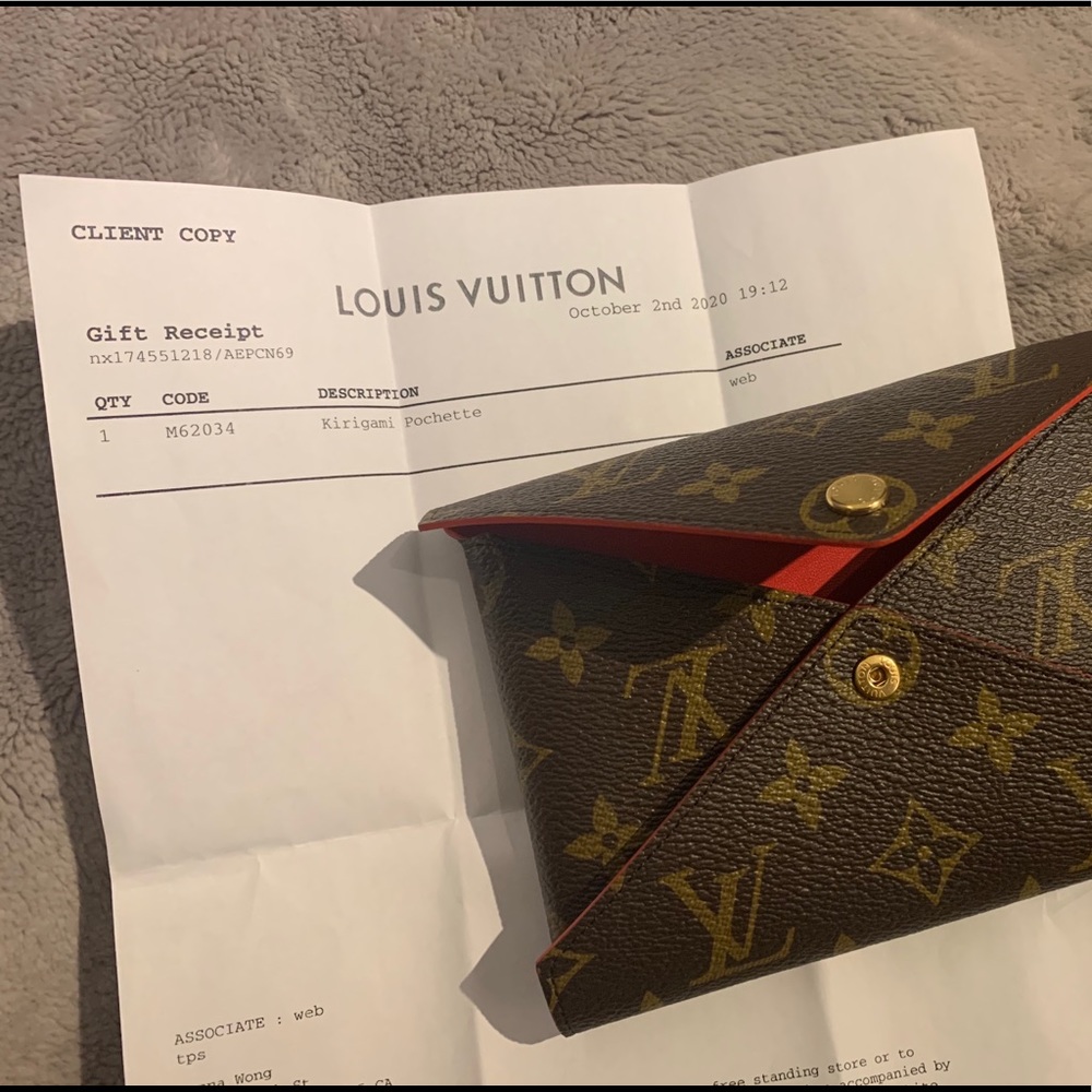 Louis Vuitton Medium Kirigami with receipt